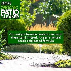 Cleenly Patio Cleaner Organic Decking Mould Moss Killer Brick Magic Fluid 20l