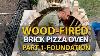 Ep 1 Wood Fired Brick Pizza Oven Foundation Diy Comment Construire
