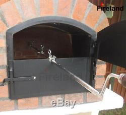 Extérieur Brique Bois Fired Pizza Oven Premier Plein Isolé