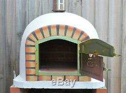 Extérieur Brique Bois Fired Pizza Oven Prestige