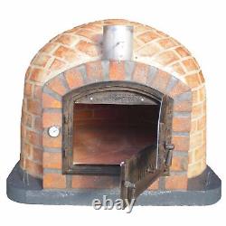 Four à pizza extérieur en brique Rustico de 110 cm de grande capacité