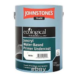 'Johnstones Trade Joncryl Apprêt sous-couche à base d'eau 5l Blanc'