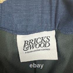 Pantalon pour hommes en bois BRICKS L XL doublé de polaire ripstop entrejambe 32 sud central