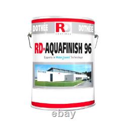 Peinture acrylique métallique intérieure / extérieure, polyuréthane Aquafinish 96 1L