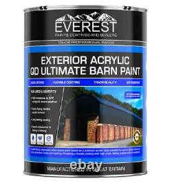 Peinture acrylique ultime pour revêtement extérieur de grange Everest Trade