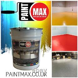 Peinture de sol industrielle de 20 litres à usage intensif, toutes couleurs, livraison rapide gratuite.