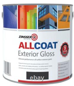 Peinture multi-surfaces à base d'eau Zinsser AllCoat extérieure 5L Gloss REDUCED