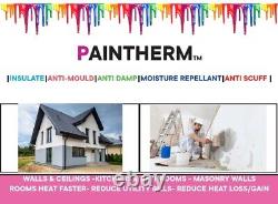 Peinture pour cuisine et salle de bain Gamme Pro Paintherm Blanc Brillant Expédition le jour même