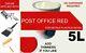 Post Office Red Paint 5l Gloss Pour Plancher En Bois De Brique Métallique Masonry Fence Gate