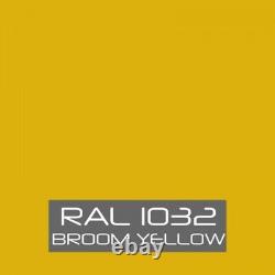 Ral 1032 Broom Yellow House Paint By Buzzweld Algaecide Fungicide Matt