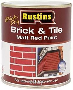 Rustins Brick & Tile Rouge Séchage Rapide 2,5l