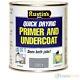 Rustins Primer & Undercoat Quick Drying Paint Interior Exterior Wood Plaster Mdf