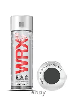 Wrx Spray Paint 400 ML Matt Anthracite Grey 7016 Ral 7016 Matt Finition