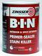 Zinsser Bin Primer-sealer/ Stain Killer/ Multi Surface Primer 500ml 5l Tailles